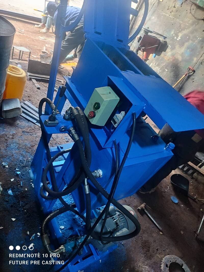 Hydraulic Brick Making Machine Installation