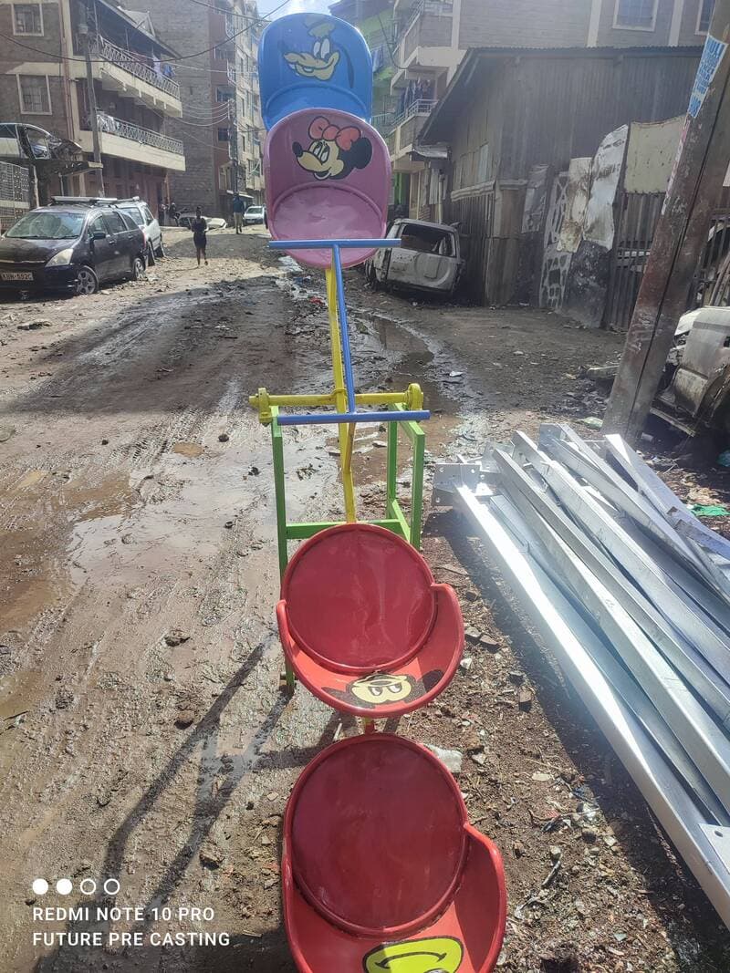 Steel Children Swings